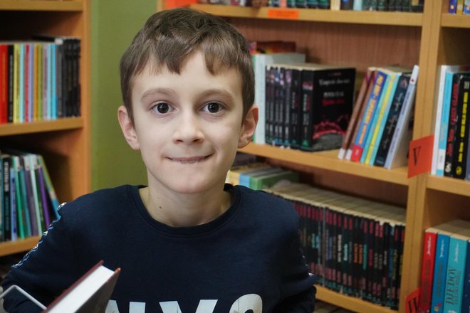 Natan uz knjige voli i klerinet kojeg uči u Glazbenoj školi/ Foto: Tomislav Kukec/MojPortal