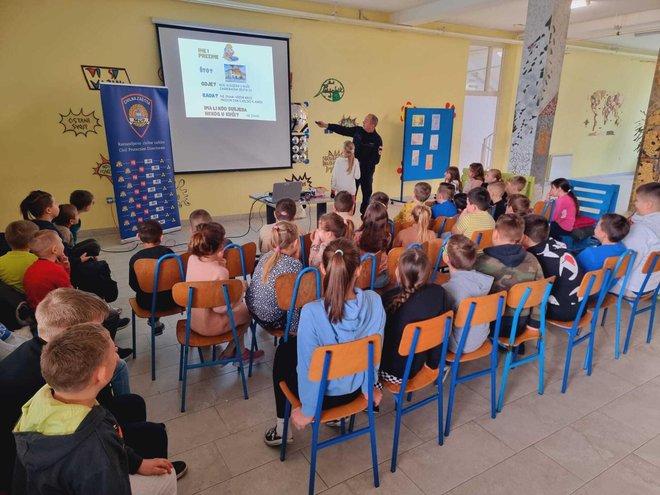 Interaktivna predavanja/ Foto: ŽC 112 Bjelovar