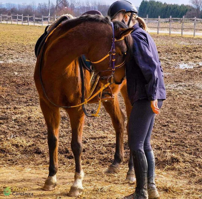 Uvijek nježna s konjima/Foto: Privatni album