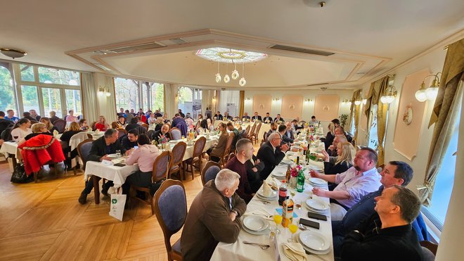 Svečani ručak za sve zaposlenike i uzvanike u baroknom restoranu Terasa/Foto: Nikica Puhalo/MojPortal.hr