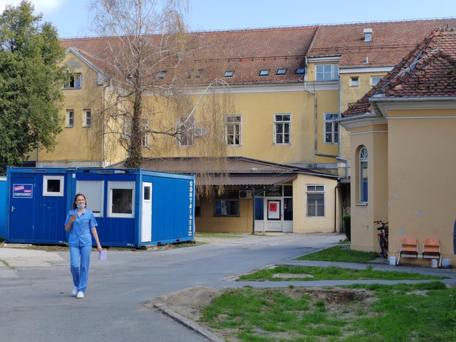 Dio bolnice koji će u energetsku obnovu/Foto: Martina Čapo/MojPortal.hr