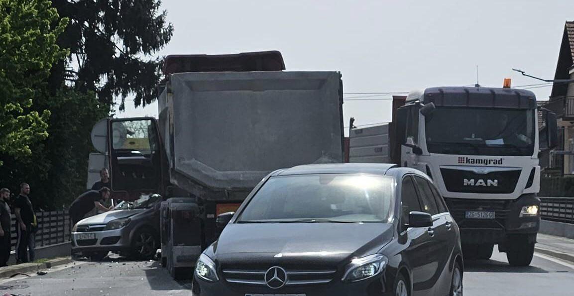 Fotografija: Teška prometna nesreća u Gudovcu/ Foto: Čitatelj