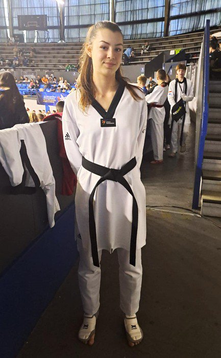 Ema Bugarinović ponovno je osvojila medalju/Foto: Taekwondo klub FOX