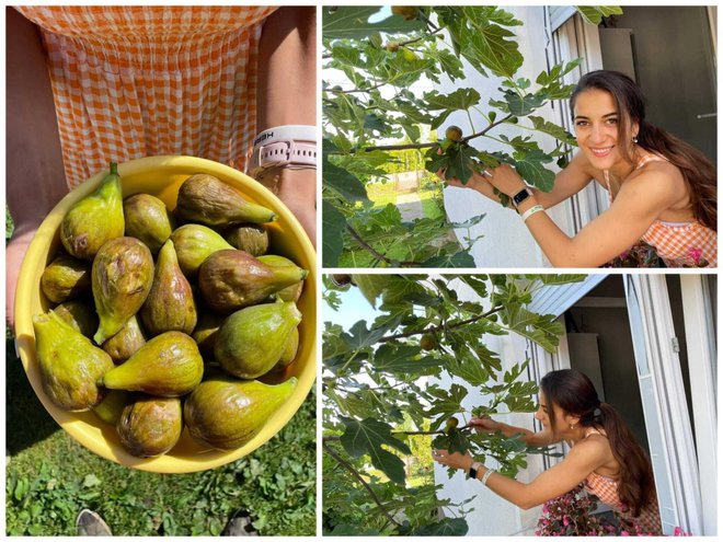 Claudia uživa u prirodi i zdravoj hrani/Foto: Privatni album