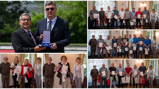 Daruvarski darivatelji krvi dobili priznanja, jednog odlikovao čak i predsjednik Milanović