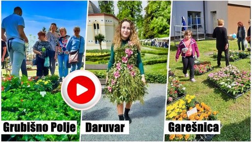 CVJETNI RAJ Videa sa sajmova cvijeća u BBŽ-u na MojPortal.hr pogledalo gotovo 60.000 ljudi!