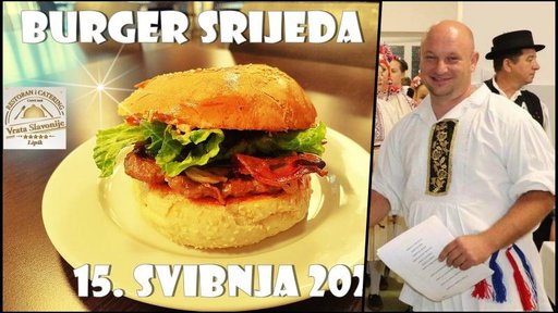 Vratila se "Burger srijeda": Miki iz Vrata Slavonije danas opet dijeli burgere i toast sendviče!