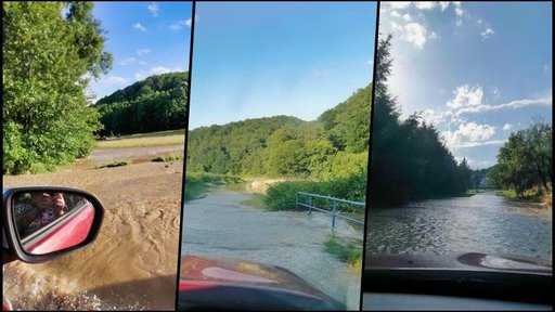 FOTO Nevrijeme poharalo općinu Berek: "Bujica odnijela i dijelove ceste, sve je poplavljeno!"